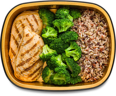 Chicken Wild Rice Broccoli Meal Medium Cold Ss