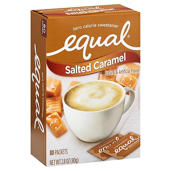 Equal Salted Caramel - 80 Count