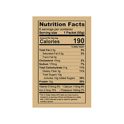 Kodiak Maple Brown Sugar Instant Oatmeal Packets Box - 10.58 Oz - Image 4