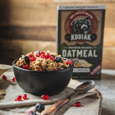 Kodiak Maple Brown Sugar Instant Oatmeal Packets Box - 10.58 Oz - Image 2