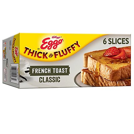Eggo Thick and Fluffy Frozen French Toast Breakfast Classic 6 Count - 12.6 Oz - Image 2