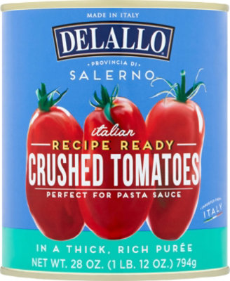 DeLallo Tomato Recipe Ready - 28 Oz