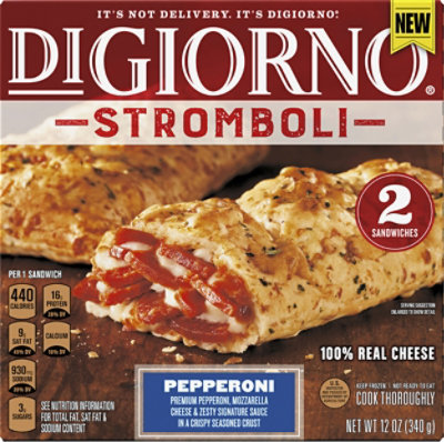 Digiorno Stromboli Pepperoni Frozen Stromboli - 12 Oz