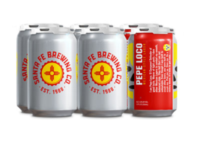 Santa Fe Pepe Loca In Cans - 6-12 Fl. Oz. - Image 1
