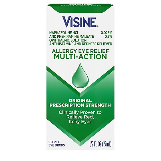 Visine Allergy Eye Relief Multi-action - .5 Fl. Oz.