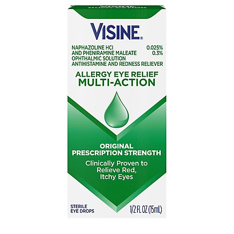 Visine Allergy Multiact Eye Relief - .5 Fl. Oz.