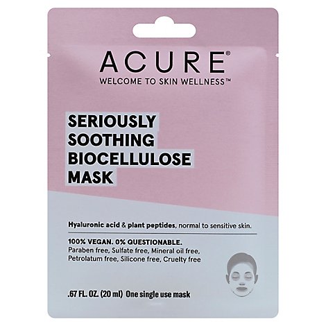 Acure Mask Biocell Gel Sooth - 1 Each