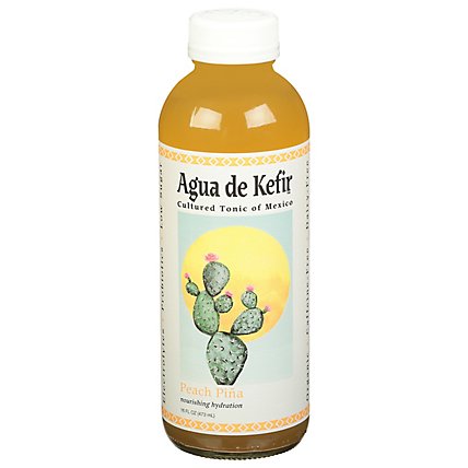 Gts Aqua Kefir Peach Pineapple - 16 Fl. Oz. - Image 3