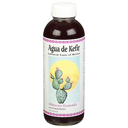 Gts Aqua Kefir Pomegranate - 16 Fl. Oz. - Image 1