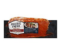 Prairie Fresh Signature Pork Loin Filet Applwd Bacon Style - 27.2 Oz