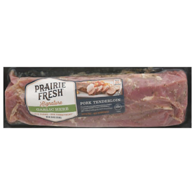 Prairie Fresh Signature Pork Tenderloin Garlic Herb Style - 18.4 Oz