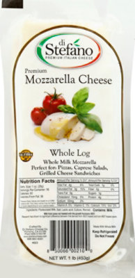 Di Stefano Cryovac Log Mozzarella - 16 Oz - Image 2