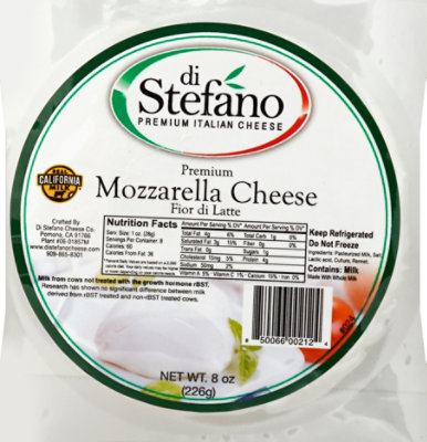 Di Stefano Cryovac Ball Mozzarella - 8 Oz - Image 2