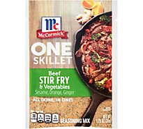 McCormick Beef Stir Fry & Vegetables One Skillet Seasoning Mix - 1.25 Oz