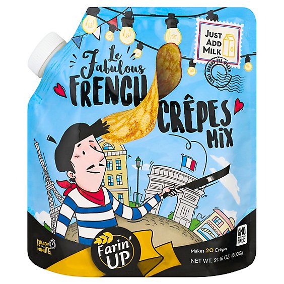 Farinup Mix Crepe Fabulolus Frnch - 21.16 Oz