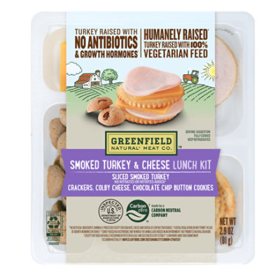 Greenfield Turkey & Cheese Lunch Kit - 81 Gram - Image 1
