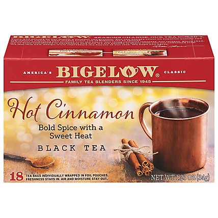 Bigelow Hot Cinnamon Black Tea - Each - Image 2