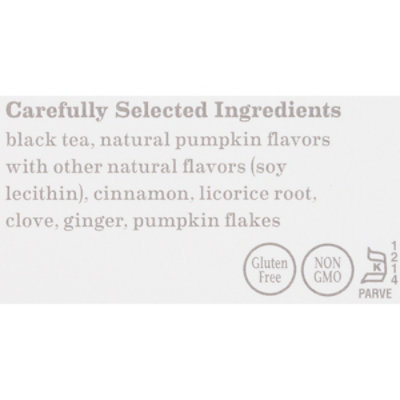 Bigelow Black Tea Bags Pumpkin Spice 18 Count - 1.44 Oz - Image 4