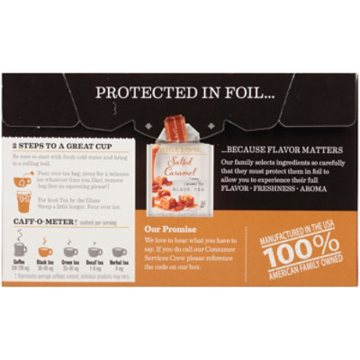 Bigelow Caramel Apple Black Tea 18 Tea Bags - Each - Image 4