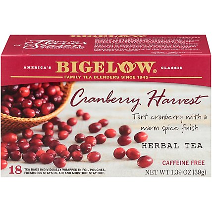 Bigelow Cranberry Harvest 20 Tea Bags - Each - Image 2