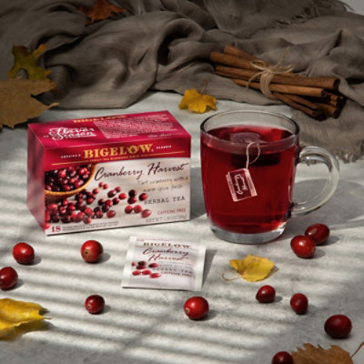 Bigelow Cranberry Harvest Tea Bags - 18 Count - Image 4