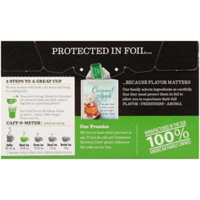 Bigelow Tea Bags Black Caramel Apple 18 Count - 1.23 Oz - Image 4