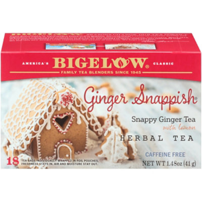 Bglw Gngr Snappish Herb Tea 18 Tea Bags - Each