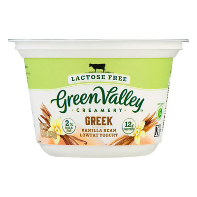 Green Val Yogurt Grk Lact Fr Van Bn - 5.3 Oz