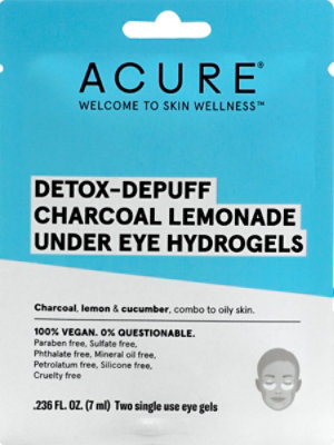 Acure Hydrogel Und Eye Detox De - 1 Each - Image 2
