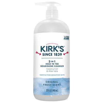 Kirks Wash 3 In 1 Fresh Scent - 32 Fl. Oz. - Image 1
