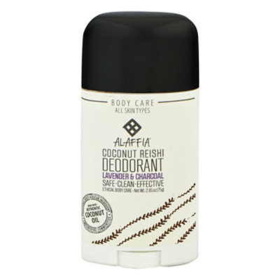 Alaffia Lavender Coconut Deodorant - 2.65 Oz
