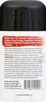 Alaffia Ltr Neem Tumeric Deodorant - 2.65 Oz - Image 3