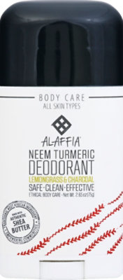 Alaffia Ltr Neem Tumeric Deodorant - 2.65 Oz - Image 2