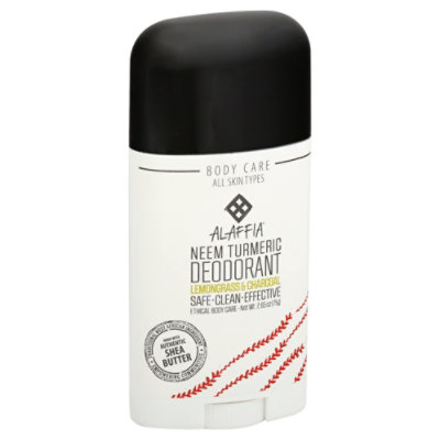 Alaffia Ltr Neem Tumeric Deodorant - 2.65 Oz