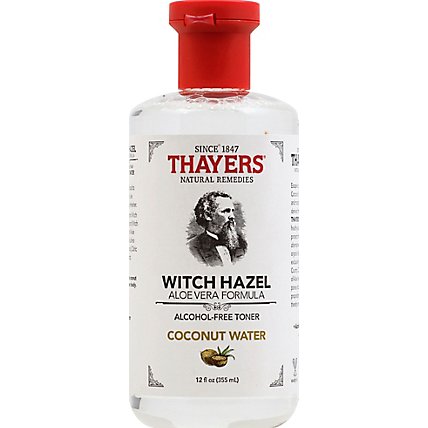 Thayer Witch Hazel Ccnt Aloe Tnr - 12 Oz - Image 2
