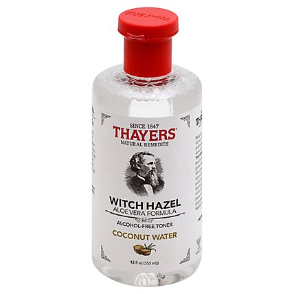Thayer Witch Hazel Ccnt Aloe Tnr - 12 Oz - Image 1