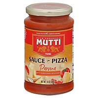 Mutti Sauce for Pizza Parma Parmigiano Reggiano Cheese - 14 Oz - Image 1