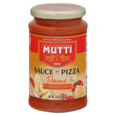 Mutti Sauce for Pizza Parma Parmigiano Reggiano Cheese - 14 Oz - Image 1