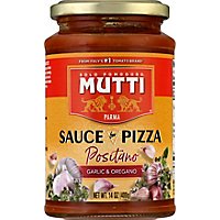 Mutti Sauce for Pizza Positano Garlic & Oregano - 14 Oz - Image 2