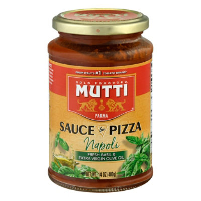 Mutti Tomato Puree with Basil, 25 oz