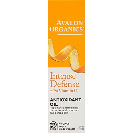 Avalon Organics Intense Defense Antioxidant Oil - 1 Oz - Image 2