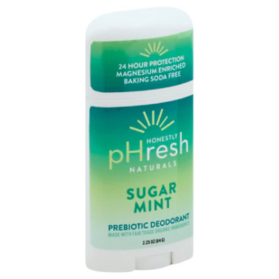 Phresh Deod Stick Sugar Mint - 2.25 Oz