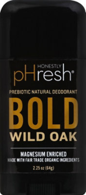 Phresh Deod Stick Men Wild Oak - 2.25 Oz - Image 2