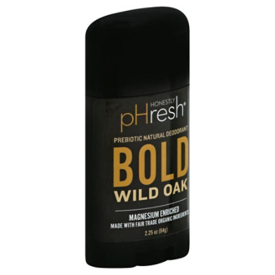 Phresh Deod Stick Men Wild Oak - 2.25 Oz