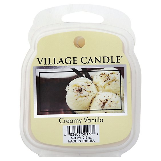 Village Candle Warm Creamy Vanilla Candle 2.2oz - Each