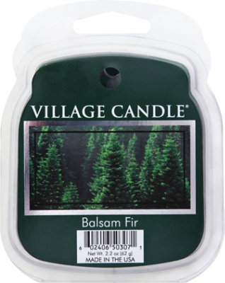 Village Candle Warm Balsam Fir Candle 2.2oz - Each
