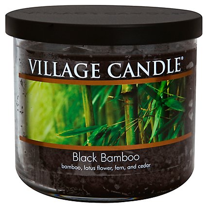 Village Candle Decor Bowl Bamboo - 17 Oz - Image 1