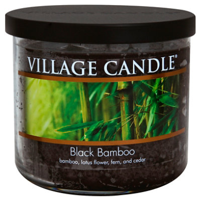 Village Candle Decor Bowl Bamboo - 17 Oz