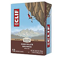 CLIF Chocolate Brownie - 12-2.4 Oz