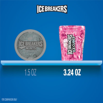 Ice Breakers Ice Cubes Bubble Breeze Sugar Free Chewing Gum Bottle 40 Count - 3.24 Oz - Image 5